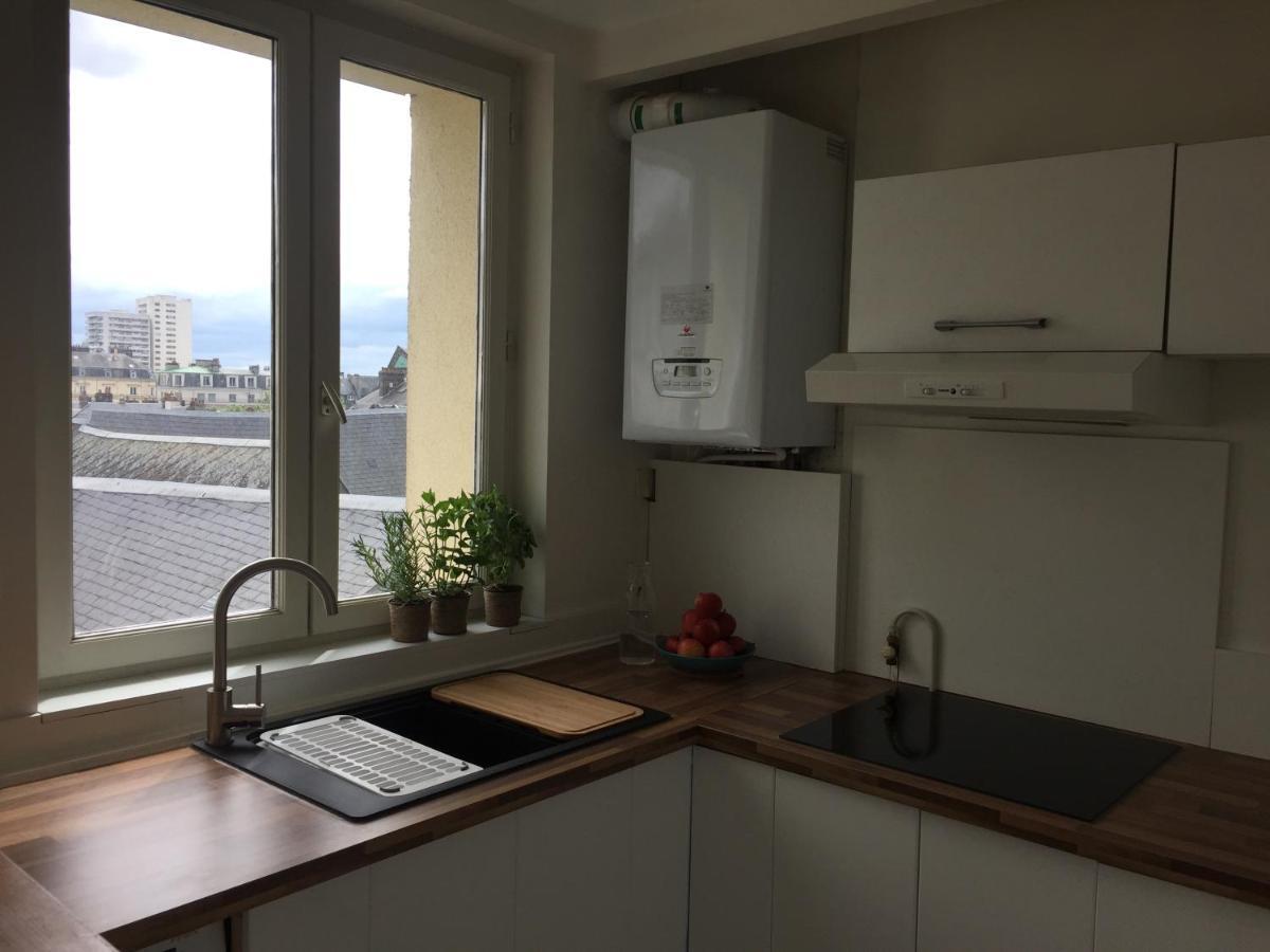 Bel Appartement Dans Le Centre Historique De Rouen Bagian luar foto