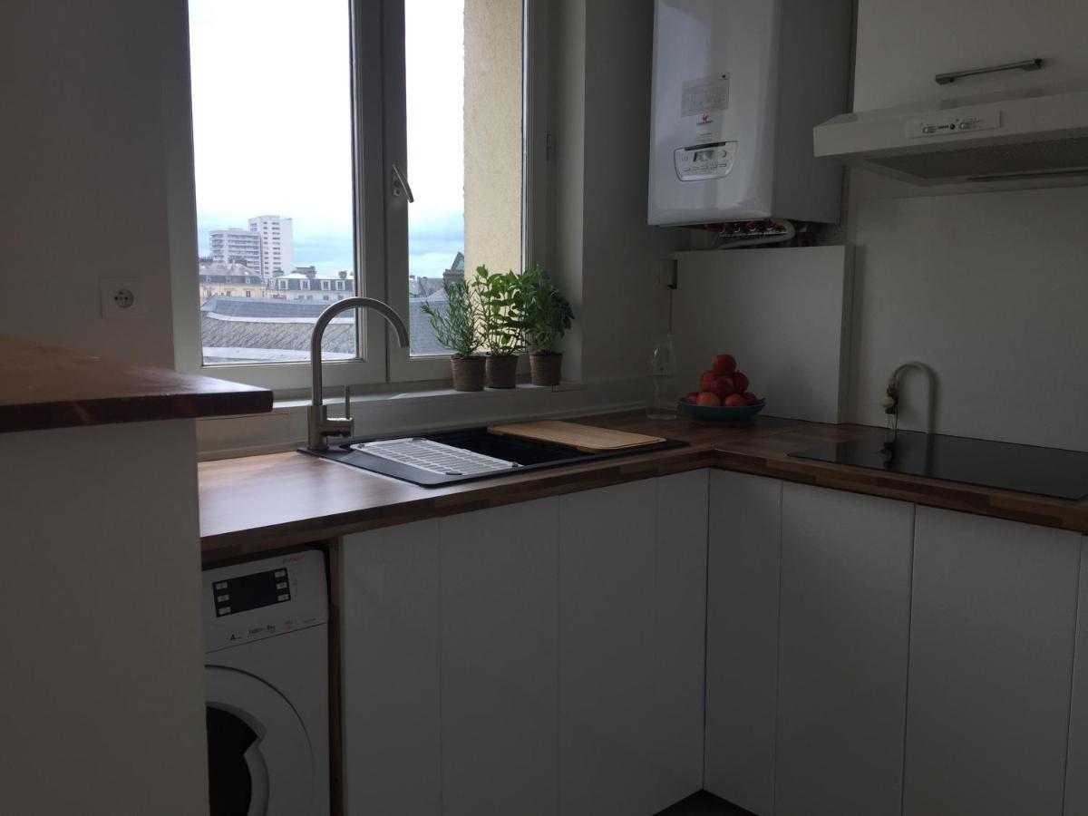 Bel Appartement Dans Le Centre Historique De Rouen Bagian luar foto